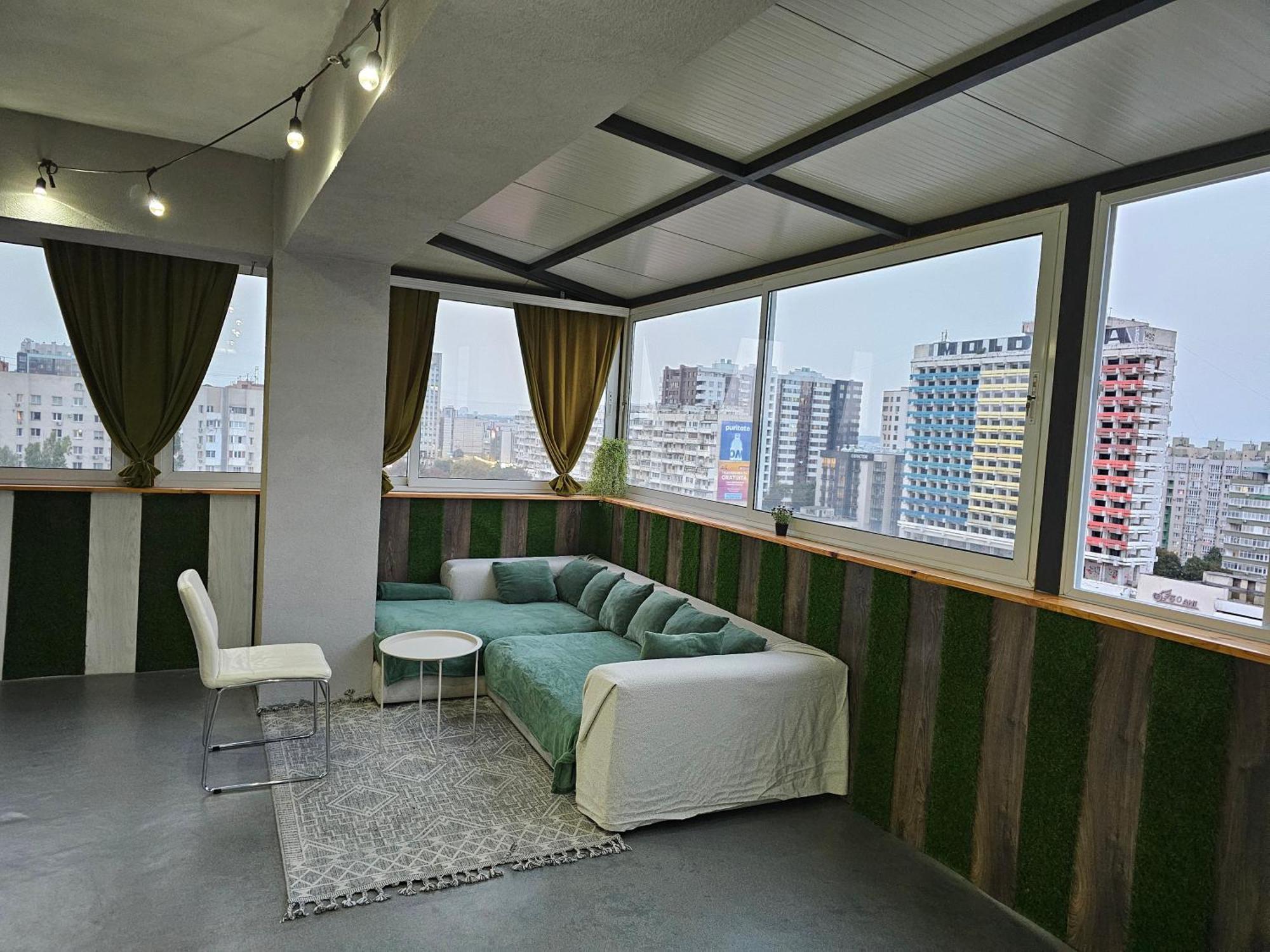 Apartament With Terras キシナウ エクステリア 写真